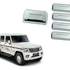 Automobile Villa Exterior Chrome Accessories Combo Kit for Bolero 2020-Present (Set of 18Pcs)