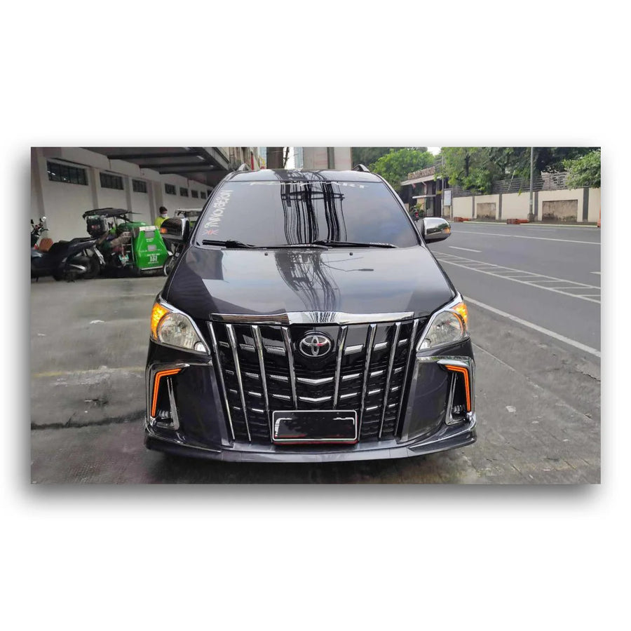 Automobile Villa Car Exterior Accessories Car Body Kits  Old Innova to Alphard Body Kit